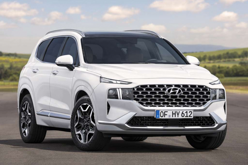 Hyundai Santa Fe 2021 года: плановый рестайлинг и переезд на новую платформу