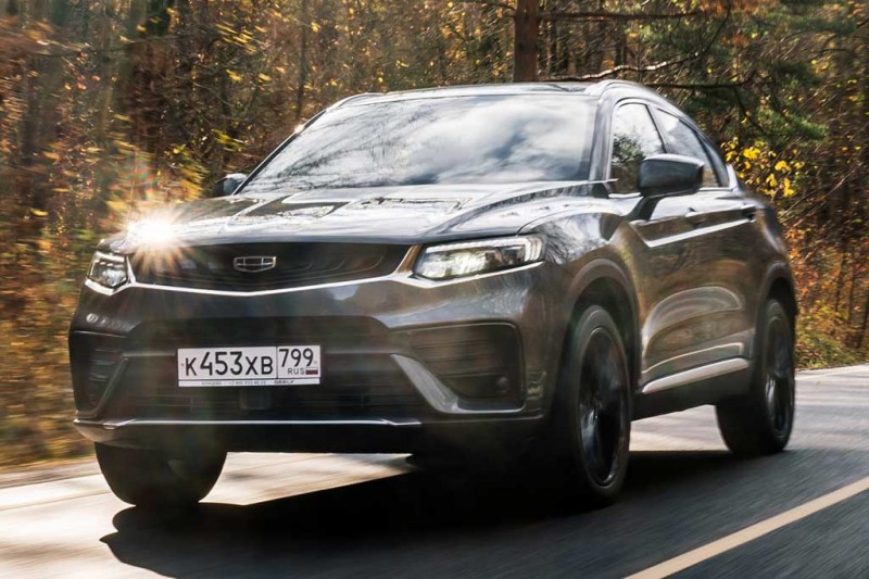 Обзор Geely Tugella 2021: купеобразный кроссовер из Поднебесной