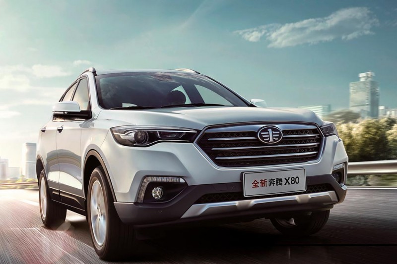 FAW Besturn X80: рестайлинговый вариант кроссовера