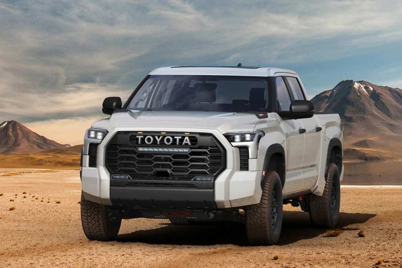 Японцы презентовали Toyota Tundra 2022: пикап третьего поколения