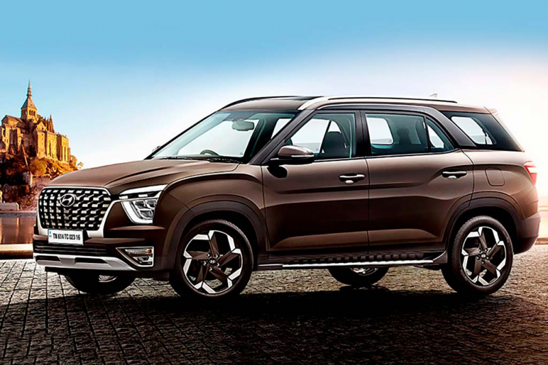Hyundai Alcazar: подросший вариант Креты с третьим рядом сидений