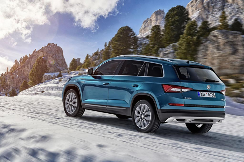 Кроссовер Skoda Kodiaq получил вседорожную версию Scout
