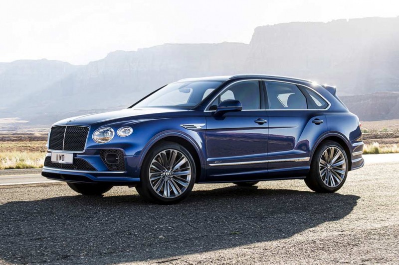 Bentley Bentayga Speed 2021: британцы обновили свой самый быстрый внедорожник