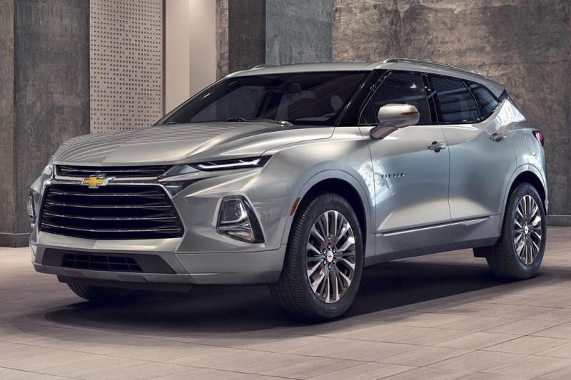 GM представил возрожденную модель Chevrolet Blazer 2019