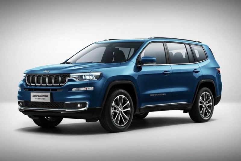 Новый Jeep Commander 2019: пятиместная версия Гранда