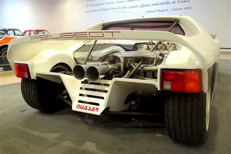 Peugeot Quasar: эффектный концепт 1984 года с 600-сильным мотором