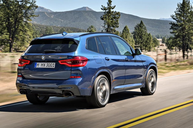 Подогретый кроссовер BMW X3 M40i в кузове G01