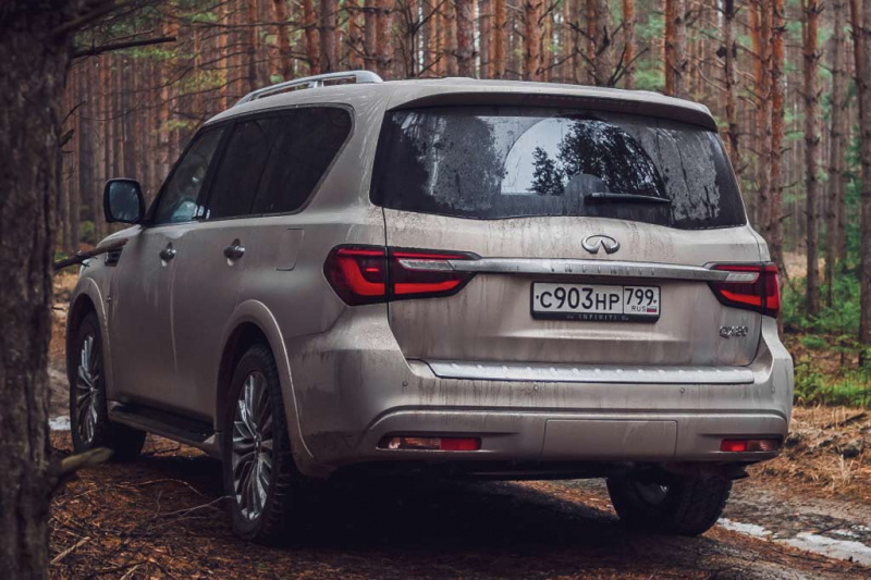 Обзор Infiniti QX80 2021: третий рестайлинг большого внедорожника