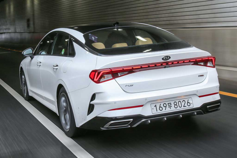 KIA K5 2021 в России: обзор нового поколения Оптимы переименованной в К5