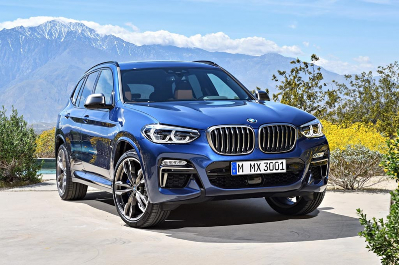 Подогретый кроссовер BMW X3 M40i в кузове G01