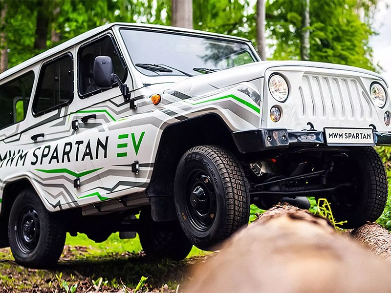Представлен электрический UAZ Hunter