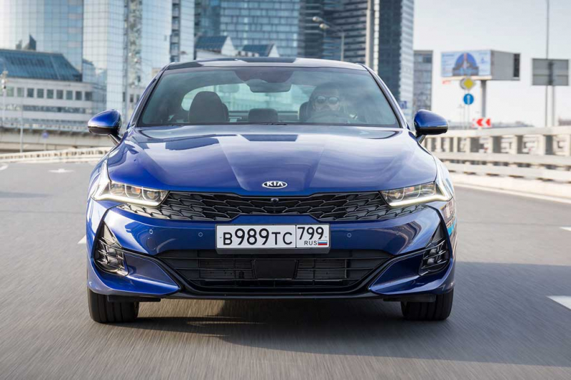 KIA K5 2021 в России: обзор нового поколения Оптимы переименованной в К5