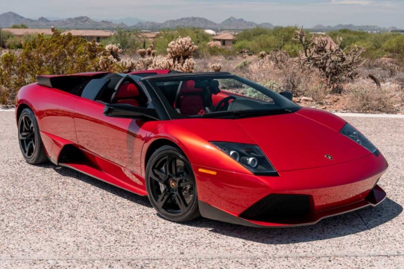 Родстер Lamborghini Murcielago LP640 в редком цвете оценили в 14,5 млн руб
