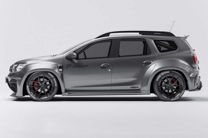 Кроссовер Duster II получил широкий обвес в стиле DTM за 250 000 рублей