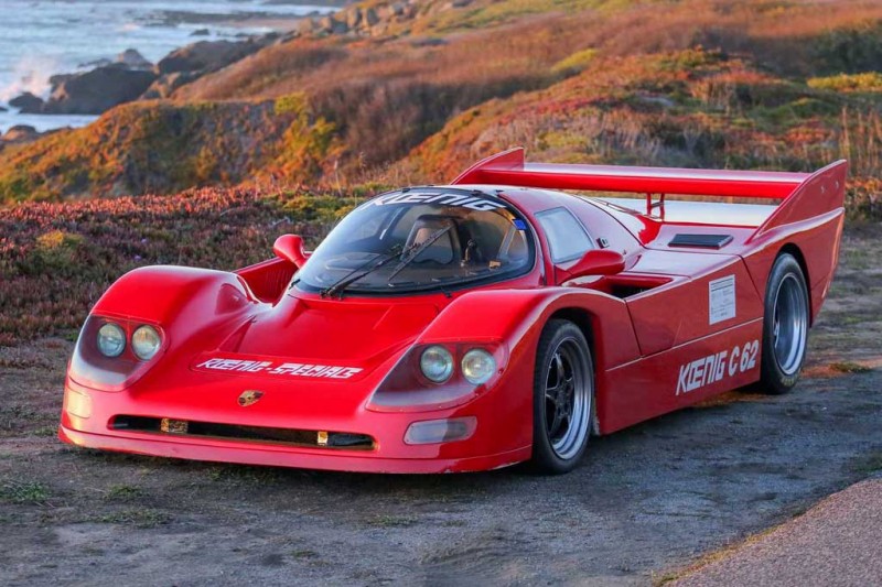 Дорожный экземпляр гоночного суперкара Porsche 962 продают за 72,5 млн рублей