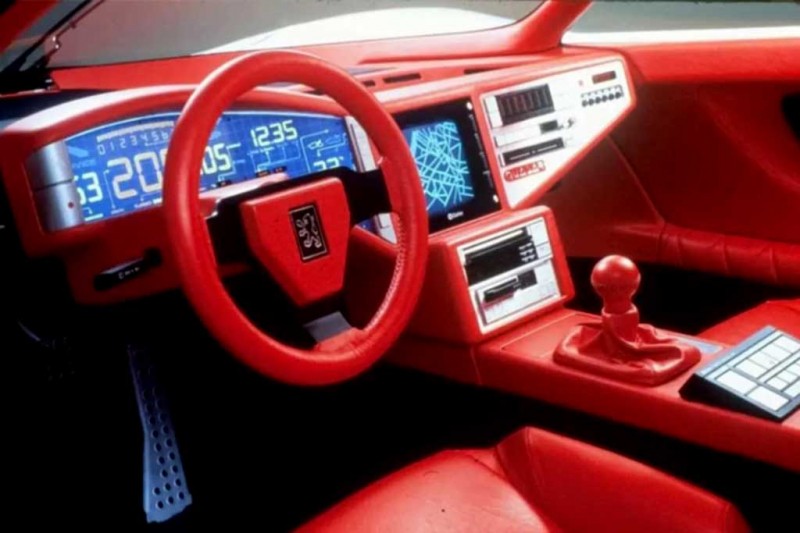 Peugeot Quasar: эффектный концепт 1984 года с 600-сильным мотором