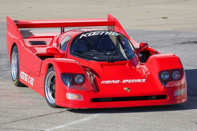 Дорожный экземпляр гоночного суперкара Porsche 962 продают за 72,5 млн рублей