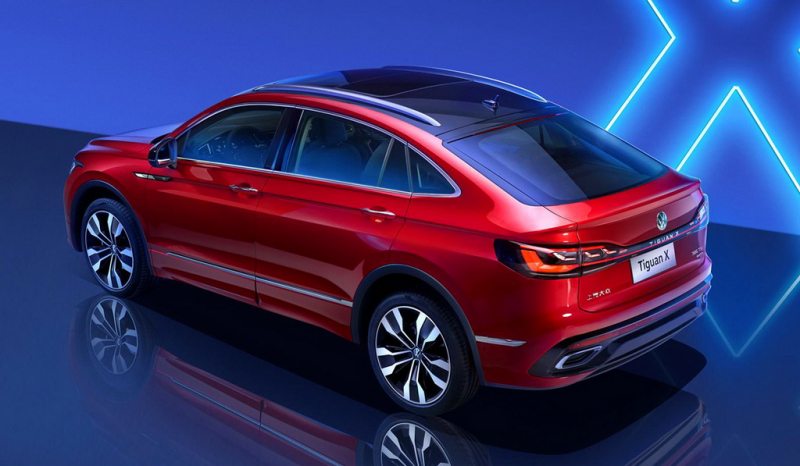 Представлен купеобразный Volkswagen Tiguan X: пока только для Китая