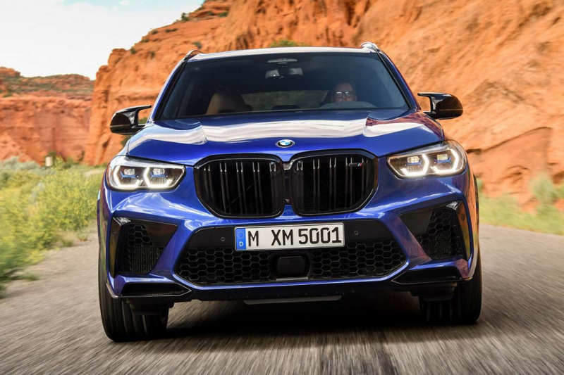 BMW X5 M 2021: заряженный вариант кроссовера