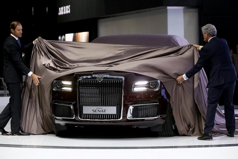 Aurus Senat S600: представительский седан за ₽18 млн.