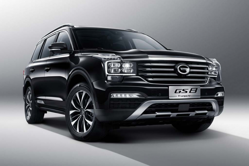Обзор GAC GS8 2021: цена и комплектации, фото новой модели, характеристики