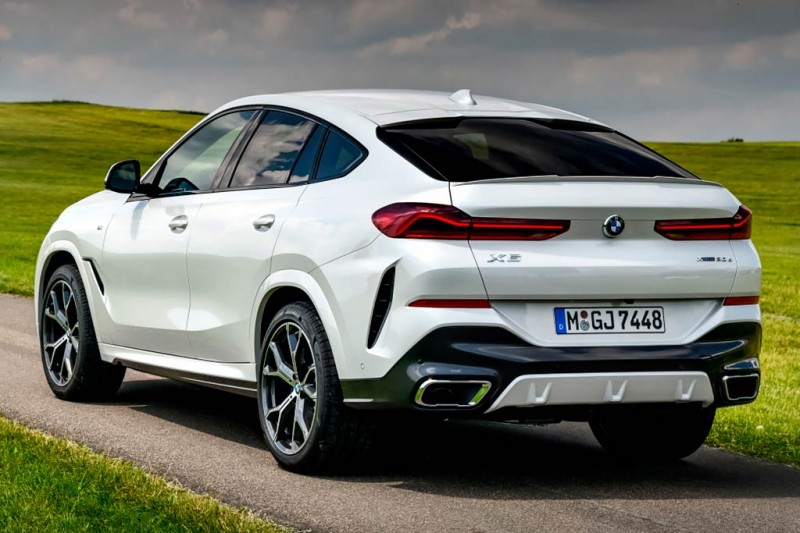 BMW X6 2021: купеобразный кроссовер в новом кузове G06