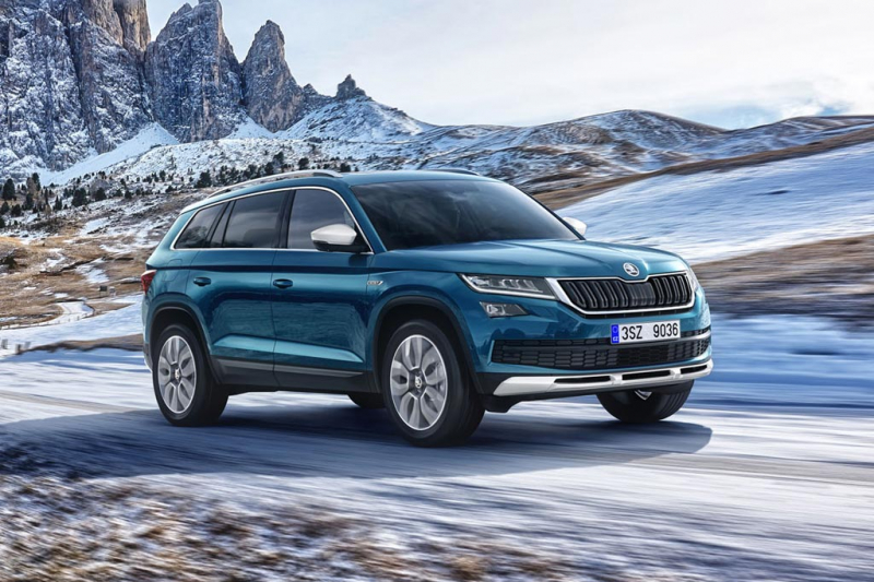 Кроссовер Skoda Kodiaq получил вседорожную версию Scout