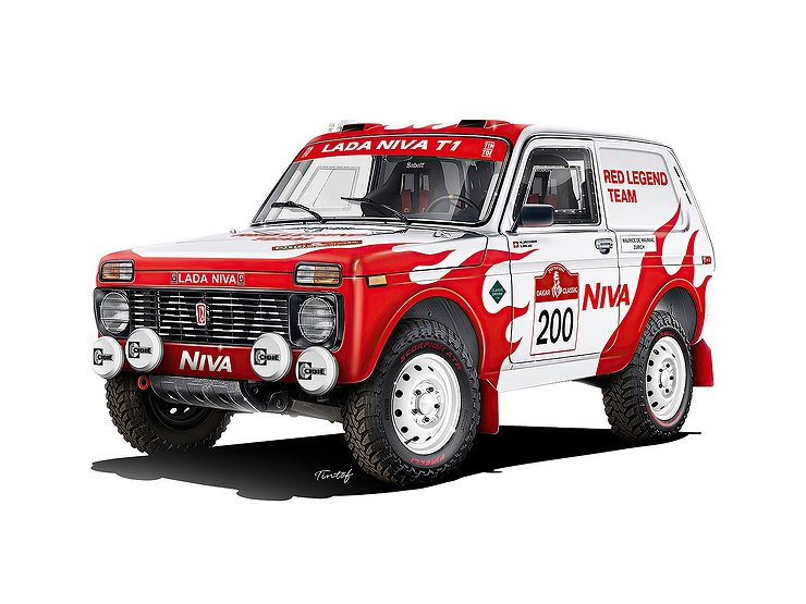 Внедорожник LADA Niva выйдет на старт ралли «Дакар»