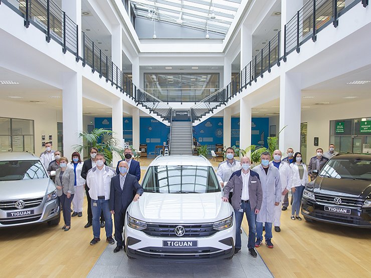 Volkswagen Tiguan установил новый рекорд в России