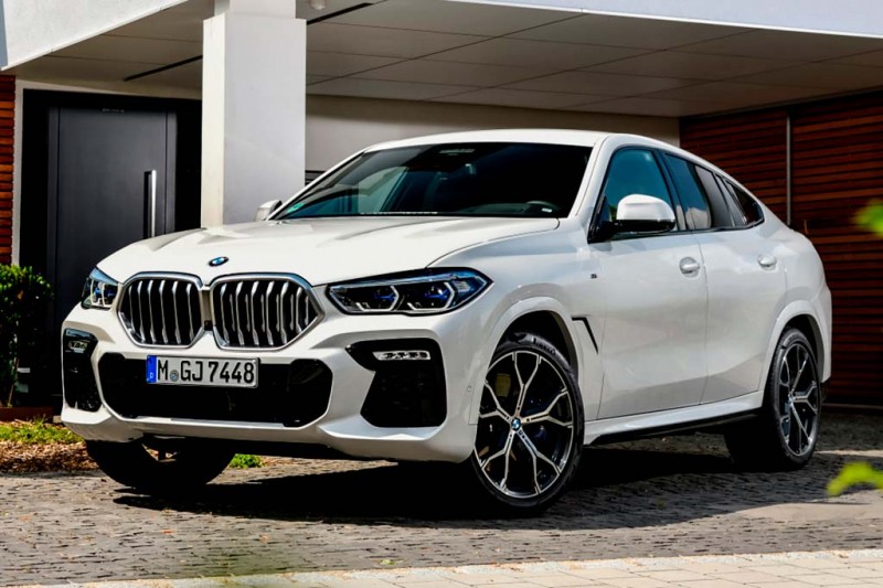 BMW X6 2021: купеобразный кроссовер в новом кузове G06