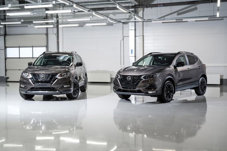 Nissan представил в России Qashqai и X-Trail в исполнении N-Design