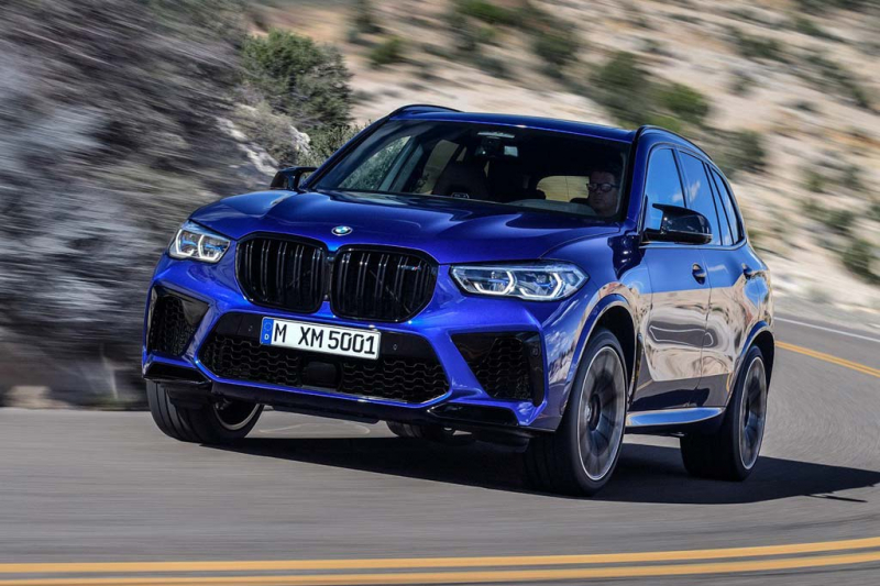 BMW X5 M 2021: заряженный вариант кроссовера