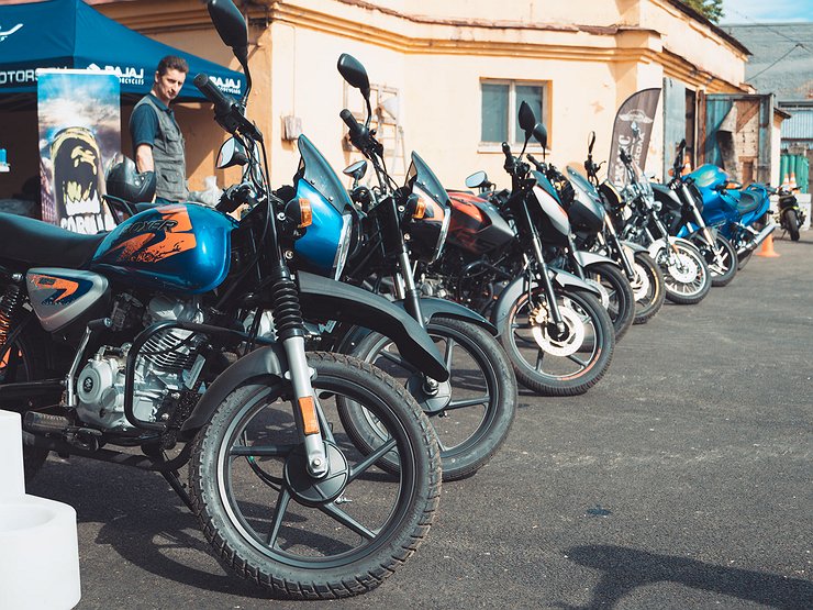 Российские мотоциклисты пересаживаются на Bajaj