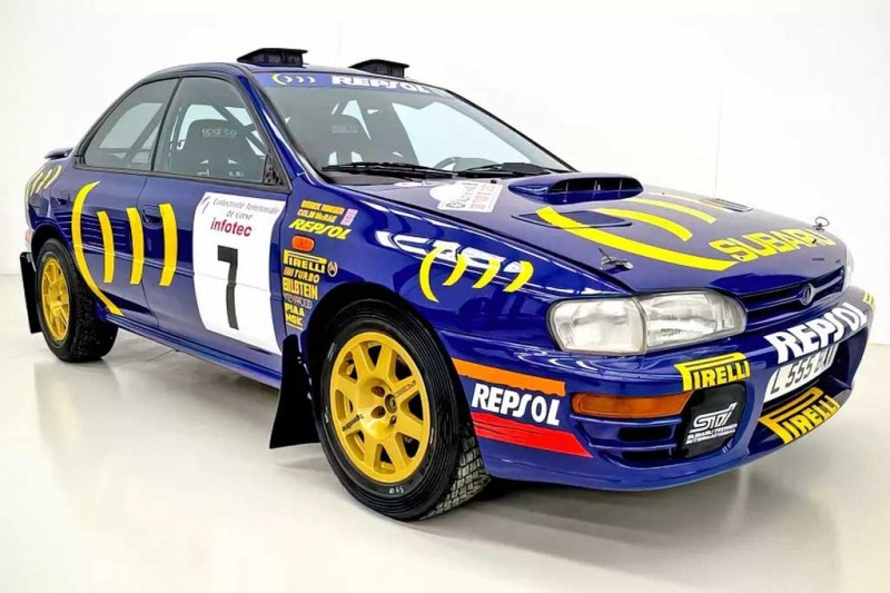 Гоночная Subaru Impreza Колина Макрея ушла с молотка за 26 млн рублей
