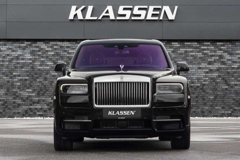 Rolls-Royce Cullinan получил бронированную модификацию от ателье Klassen