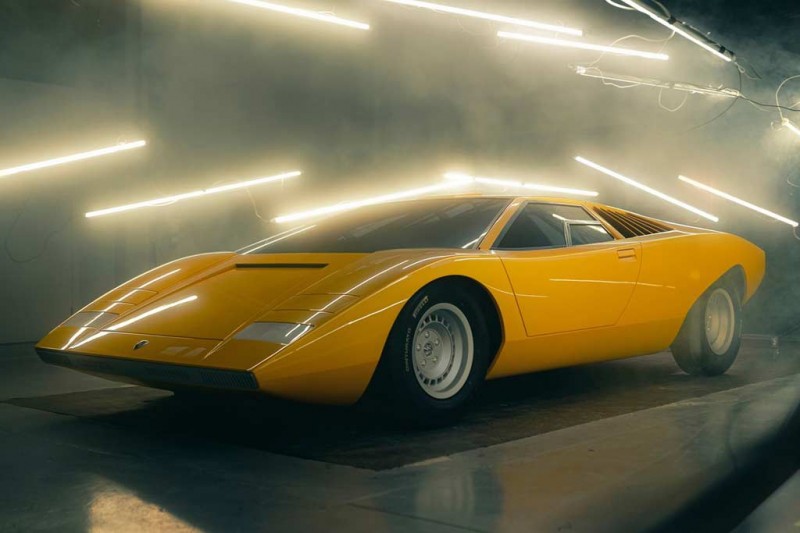 Итальянцы три года строили реплику предсерийного Lamborghini Countach LP500