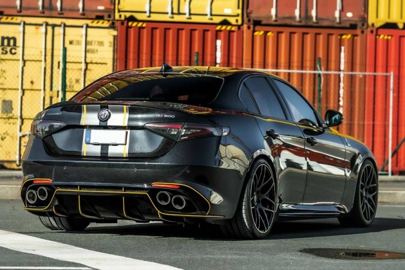 Manhart Giulia QV600: немецкие тюнеры обратили внимание на итальянский седан