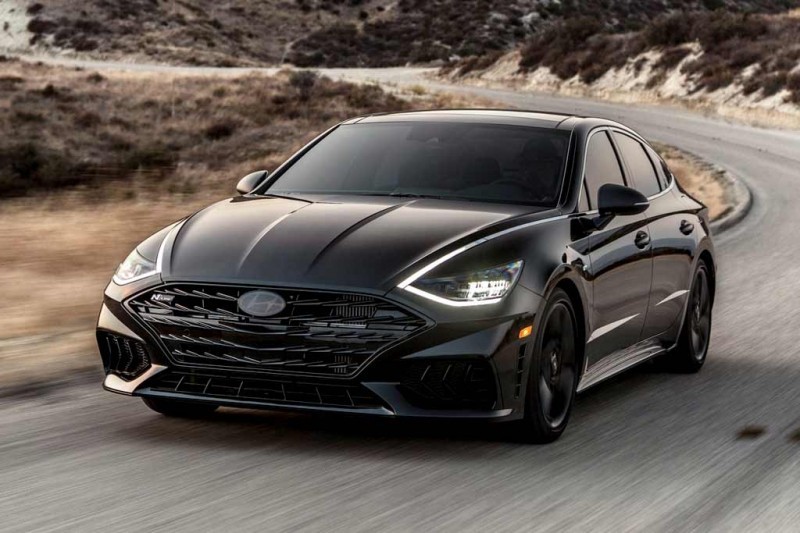 Седан Hyundai Sonata получил «киношную» спецверсию N Line Night Edition