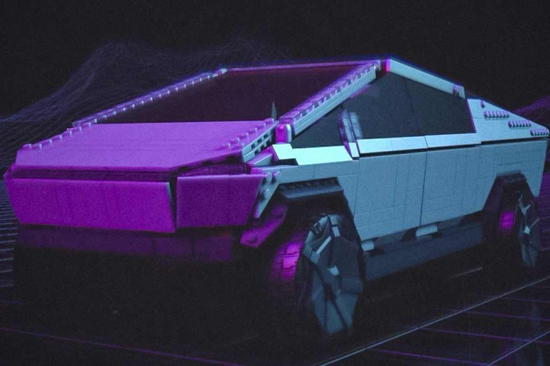 Tesla Cybertruck за 18 000 рублей: игрушечная копия пикапа из трех тысяч деталей