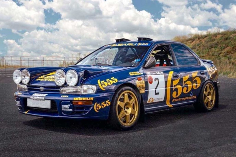 За боевую Subaru Impreza WRC 1993 года продавец хочет выручить более ₽50 млн