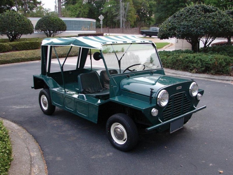 Mini Moke превратили в электрокар