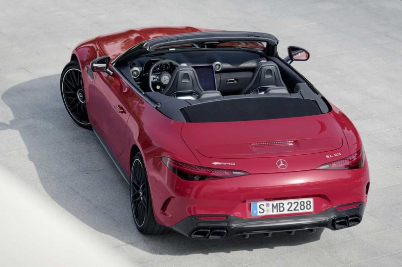 Родстер Mercedes-SL AMG 2022 дебютировал в версиях SL 55 и SL 63