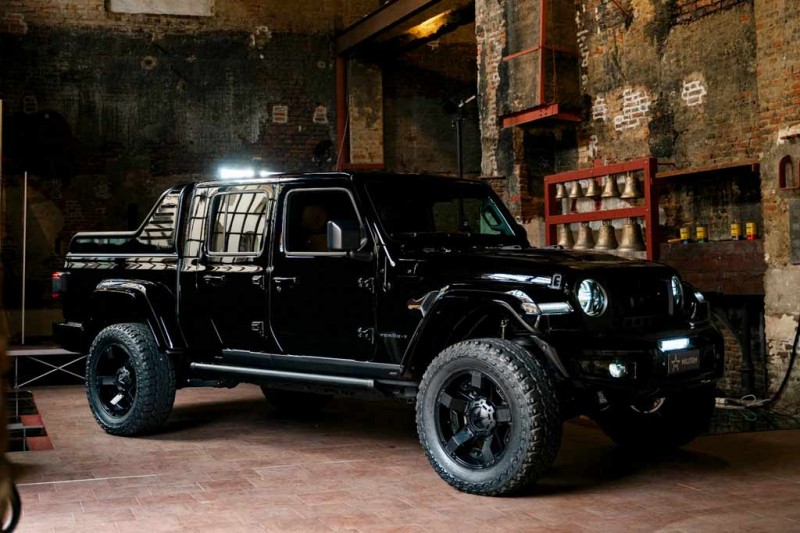 Jeep Gladiator получил внедорожную модификацию от итальянского ателье MILITEM