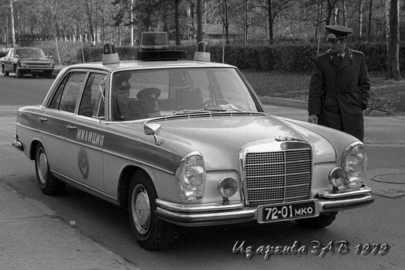 Иномарки на службе советской милиции: от скромных Ford и Renault до Porsche 911