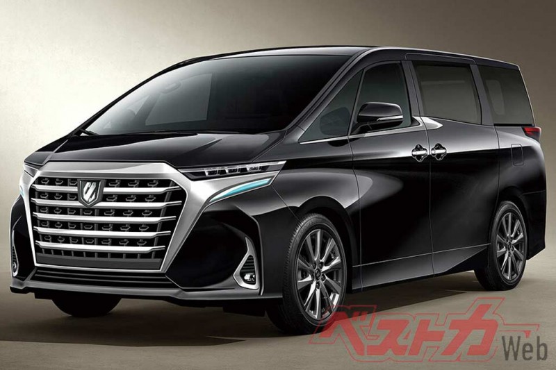 Минивэн Toyota Alphard нового поколения могут представить уже в 2022 году