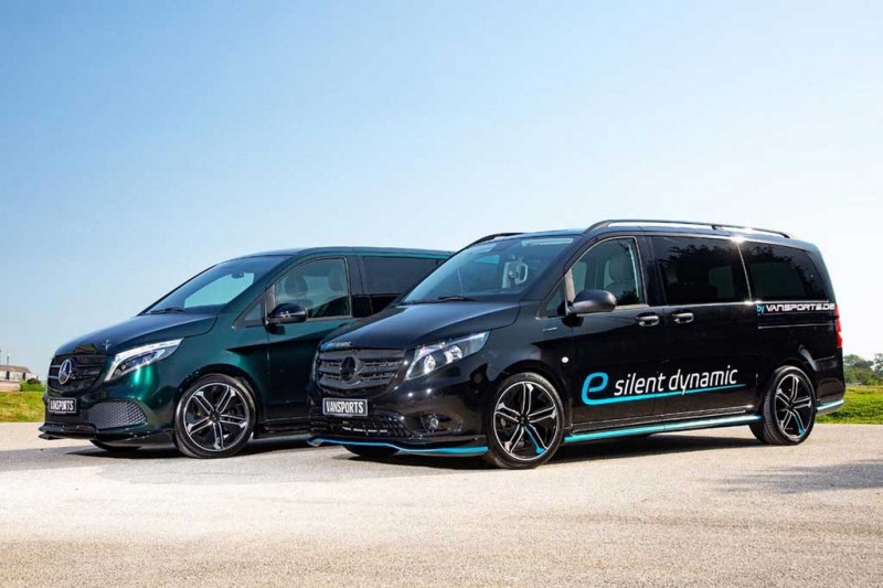 Специалисты VanSports доработали дизельный и электрический Mercedes-Benz Vito