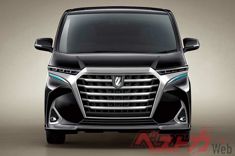 Минивэн Toyota Alphard нового поколения могут представить уже в 2022 году