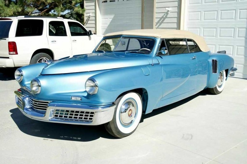 Единственный в роде кабриолет Tucker 48 хотят продать более чем за 180 млн рублей