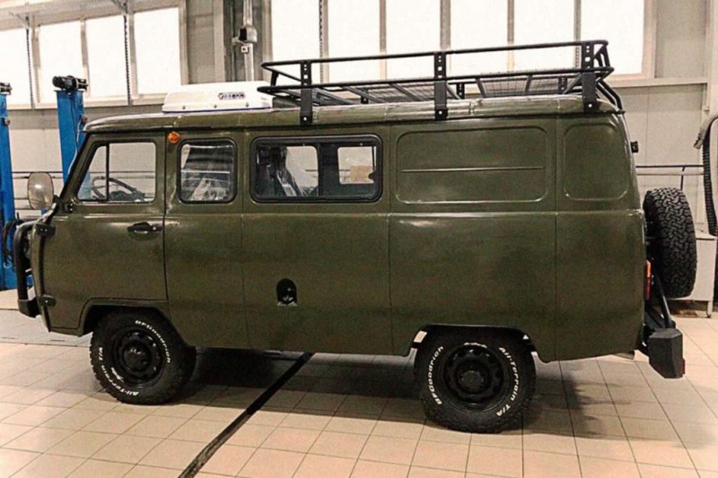 Экспедиционная «Буханка» обзавелась штатным кондиционером