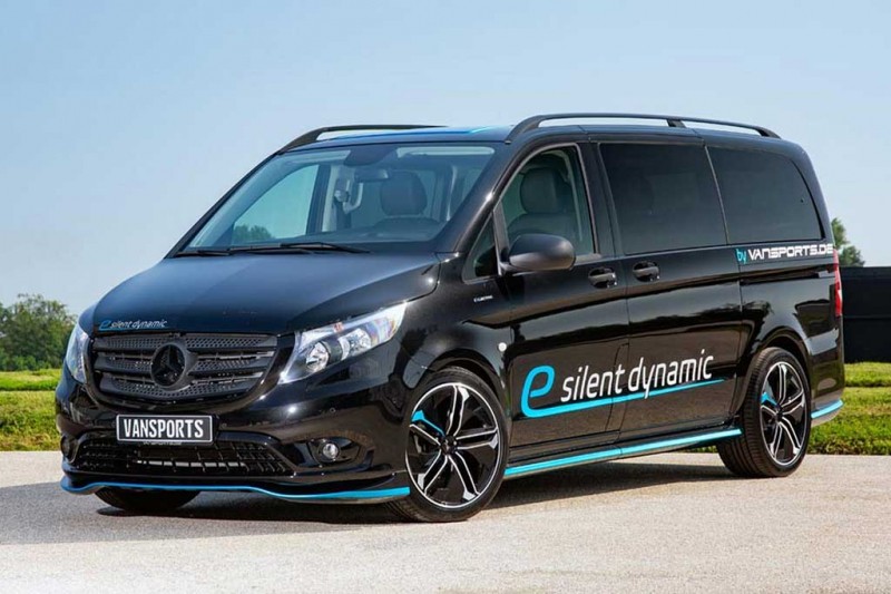 Специалисты VanSports доработали дизельный и электрический Mercedes-Benz Vito